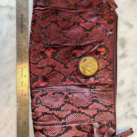 Gucci purple snakeskin large - Picture 10 of 14
